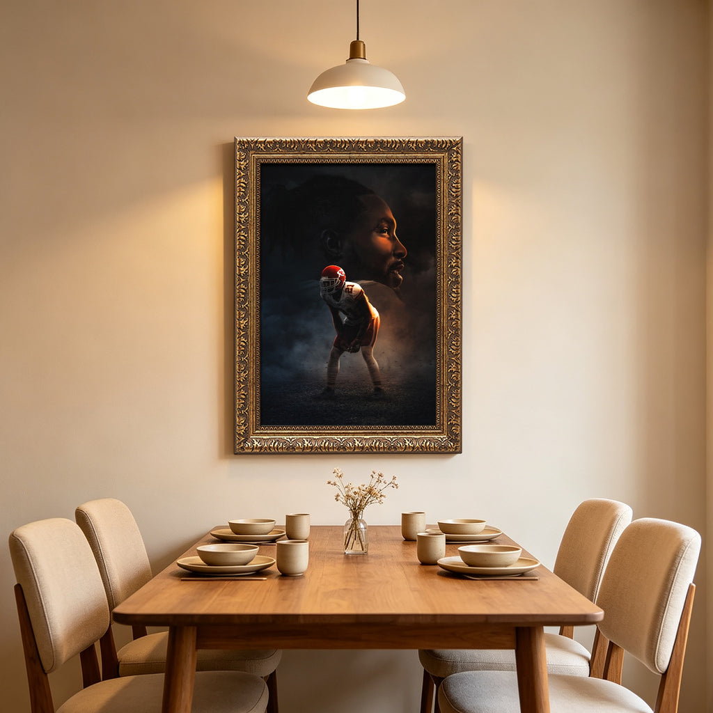 Bashaud Breeland Art Sports Decorative Poster School Dormitory 2 Canvas Wall Art Poster Decor Gift