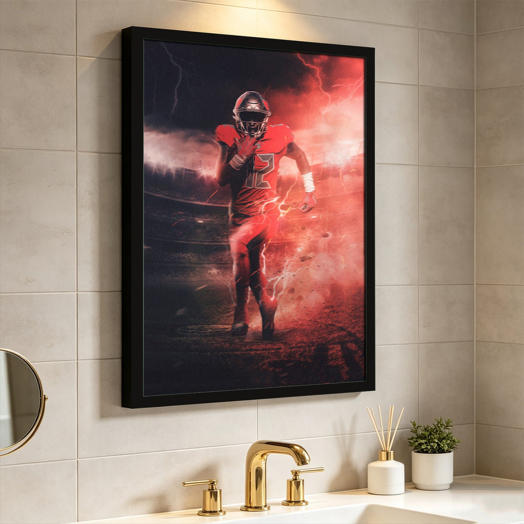 Chris Godwin Art Sports Decorative Poster School Dormitory 2 Canvas Wall Art Poster Decor Gift