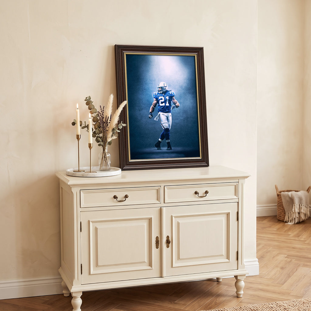 Bob Sanders Art Sports Decorative Poster School Dormitory 7 Canvas Wall Art Poster Decor Gift