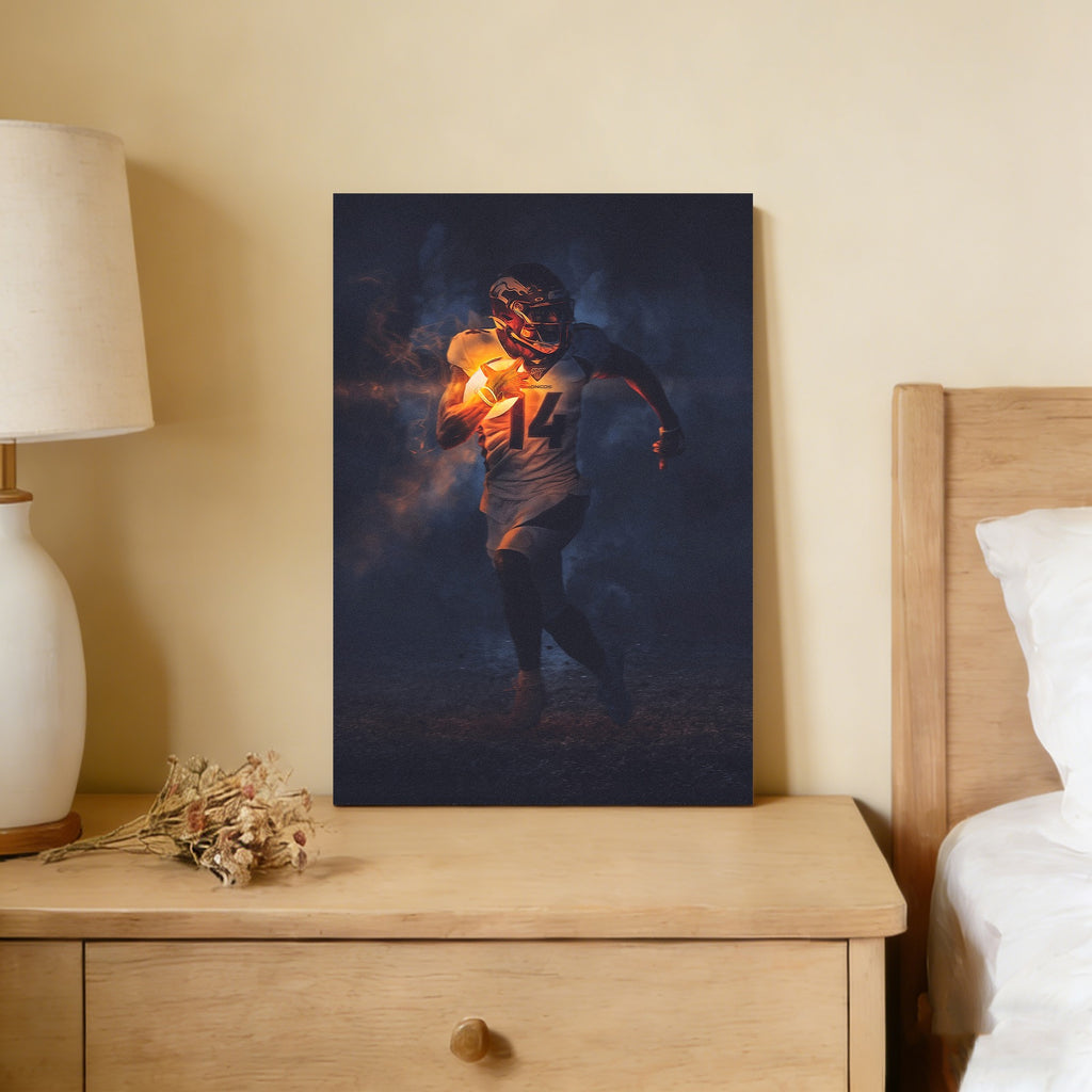 Courtland Sutton Art Sports Decorative Poster School Dormitory 2 Canvas Wall Art Poster Decor Gift