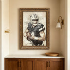 Dak Prescott Sports Celebrity Art Deco Poster 5 Canvas Wall Art Poster Decor Gift