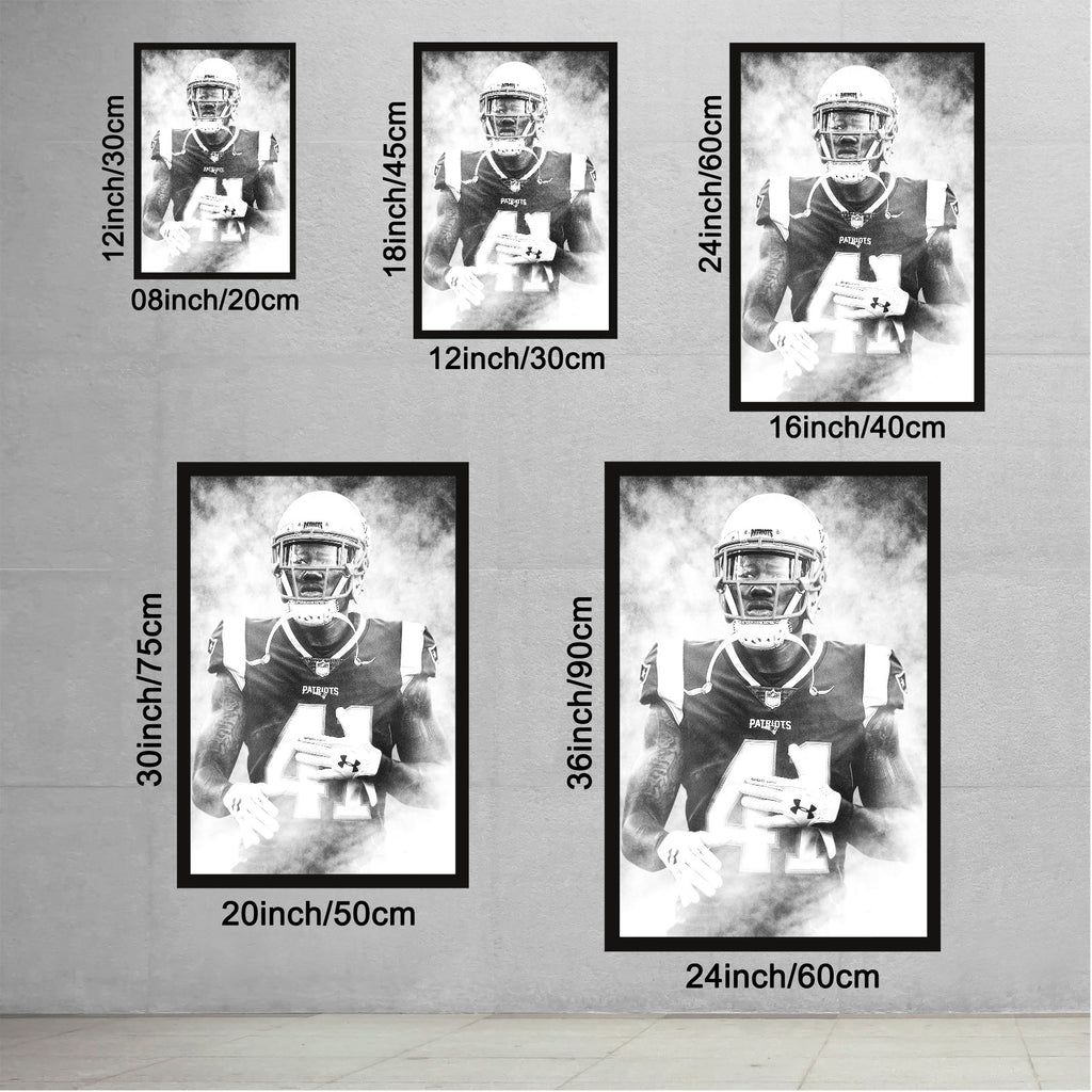 Cyrus Jones Art Sports Decorative Poster School Dormitory 6 Canvas Wall Art Poster Decor Gift