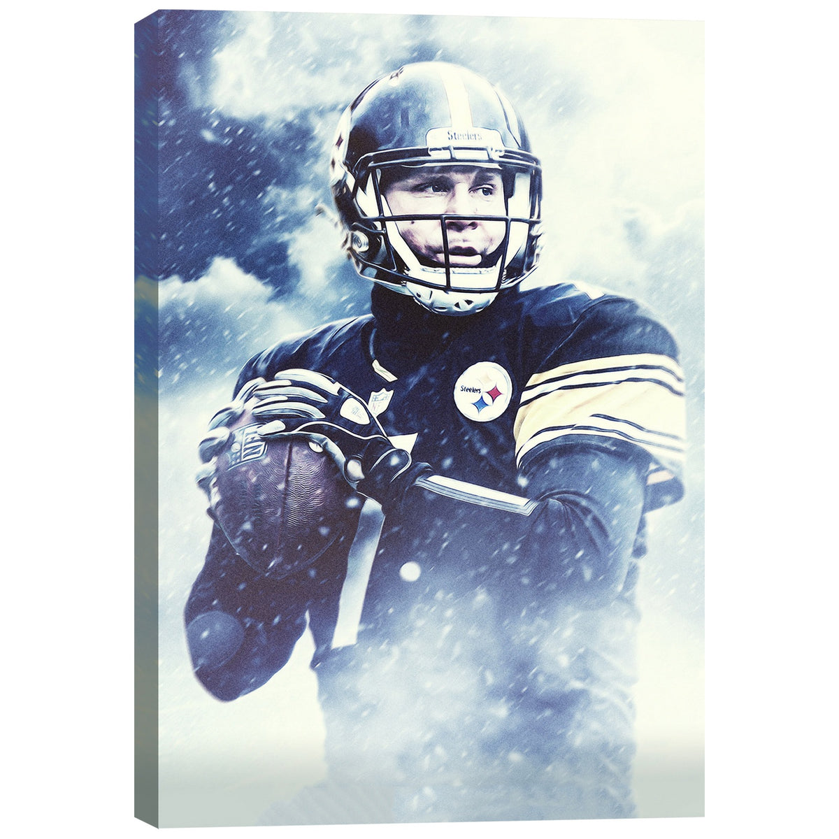 Ben Roethlisberger Art Sports Decorative Poster School Dormitory 1 Canvas Wall Art Poster Decor Gift