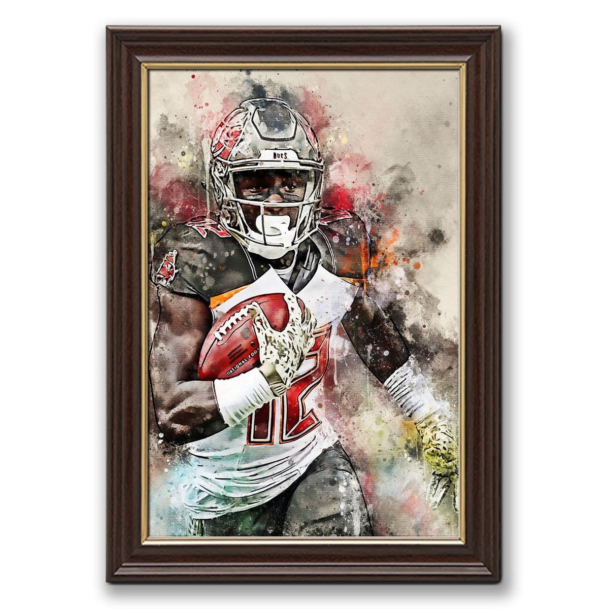 Chris Godwin Art Sports Decorative Poster School Dormitory 8 Canvas Wall Art Poster Decor Gift