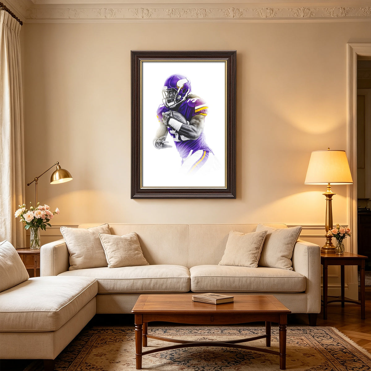 Dalvin Cook Art Sports Decorative Poster School Dormitory 9 Canvas Wall Art Poster Decor Gift