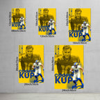 Cooper Kupp Sports Decoration Poster 4 Canvas Wall Art Poster Decor Gift