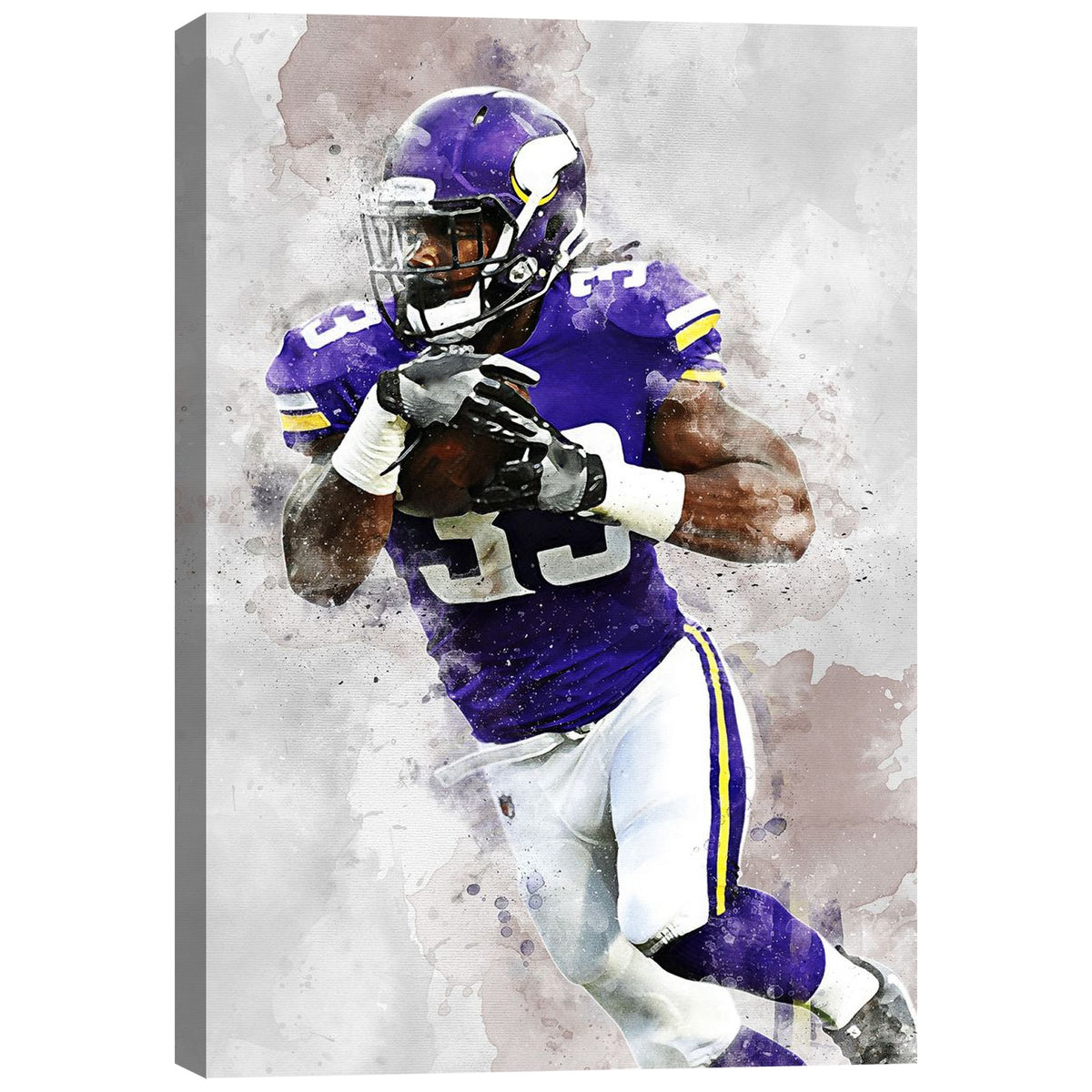 Dalvin Cook Celebrity Sports Art Poster School Dining Room Decoration 3 Canvas Wall Art Poster Decor Gift