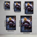 Brandon Aiyuk Art Sports Decorative Poster School Dormitory 1 Canvas Wall Art Poster Decor Gift