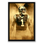 Cam Newton Art Sports Decorative Poster School Dormitory 9 Canvas Wall Art Poster Decor Gift