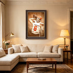 Baker Mayfield Sports Celebrity Art Deco Poster 11 Canvas Wall Art Poster Decor Gift