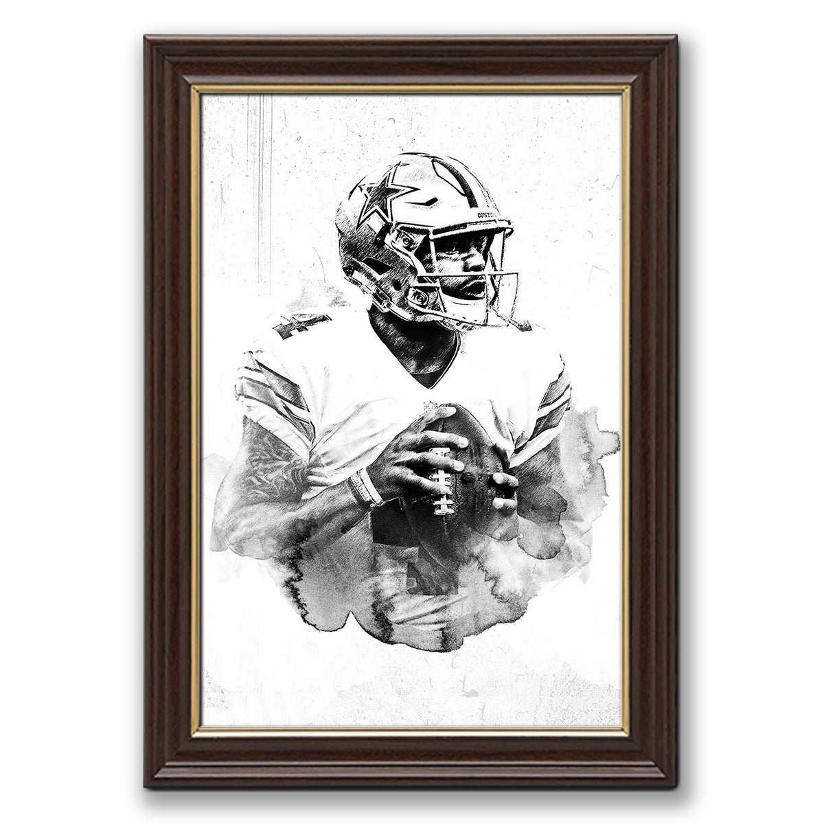 Dak Prescott Celebrity Sports Art Poster School Dining Room Decoration 9 Canvas Wall Art Poster Decor Gift