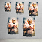 Dak Prescott Celebrity Sports Art Poster School Dining Room Decoration 8 Canvas Wall Art Poster Decor Gift