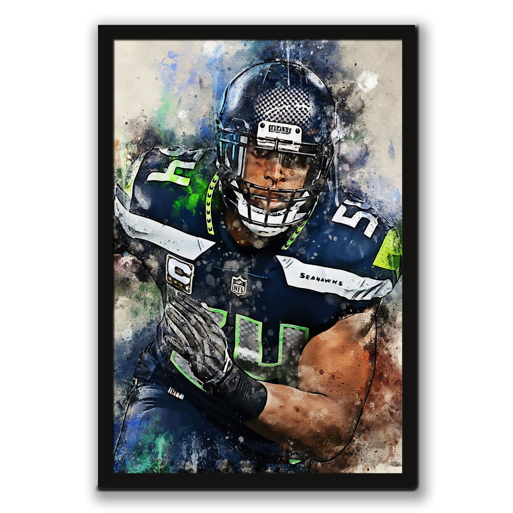 Bobby Wagner Celebrity Sports Art Poster School Dining Room Decoration 1 Canvas Wall Art Poster Decor Gift