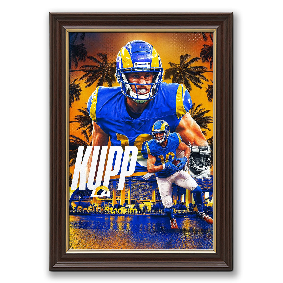 Cooper Kupp Sports Decoration Poster 2 Canvas Wall Art Poster Decor Gift
