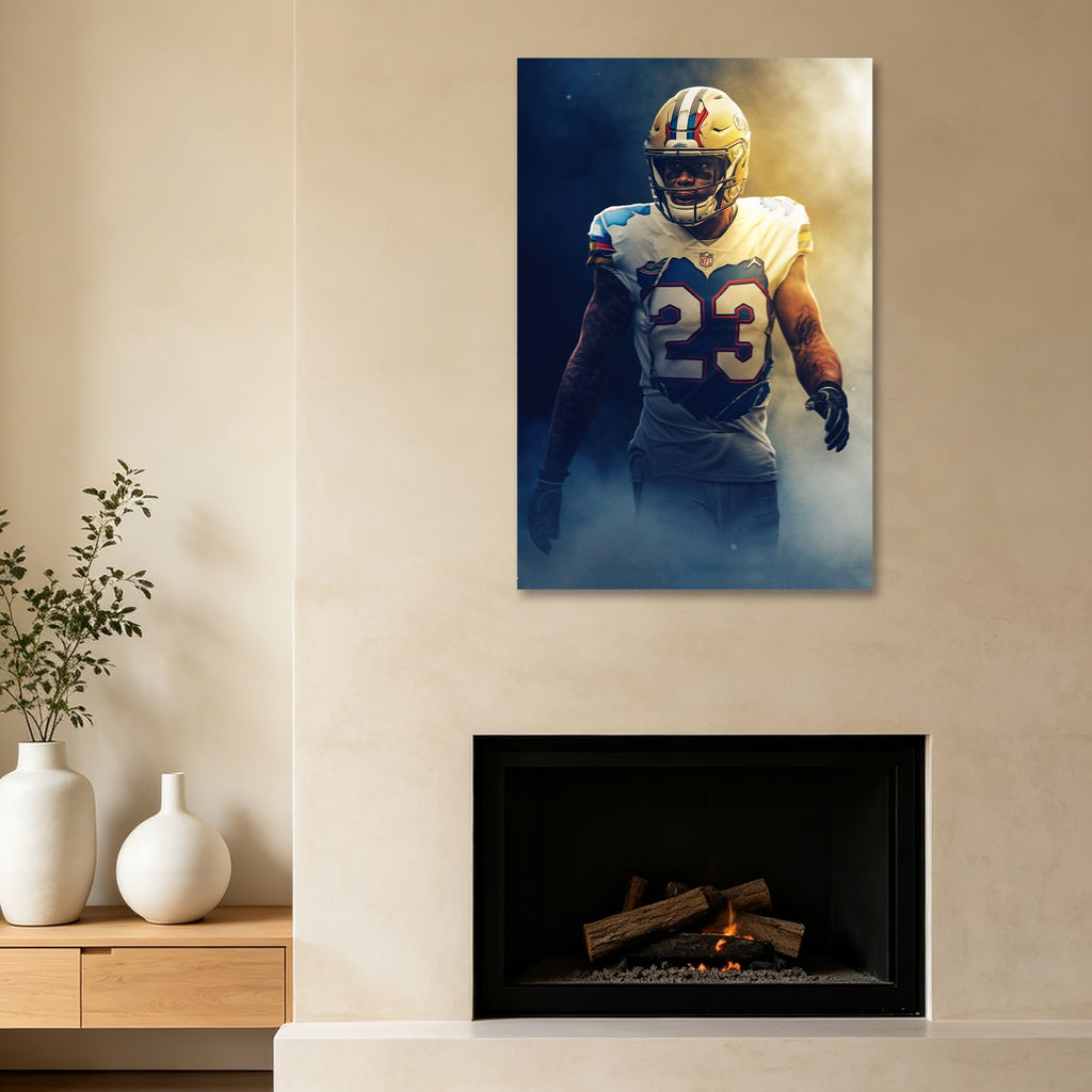 Chauncey Gardner Johnson Art Sports Decorative Poster School Dormitory 1 Canvas Wall Art Poster Decor Gift