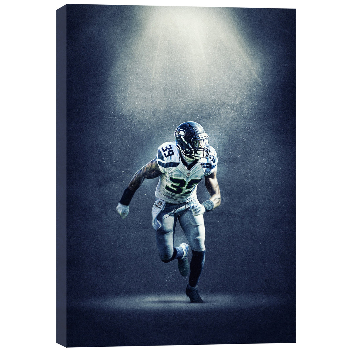 Brandon Browner Art Sports Decorative Poster School Dormitory 8 Canvas Wall Art Poster Decor Gift