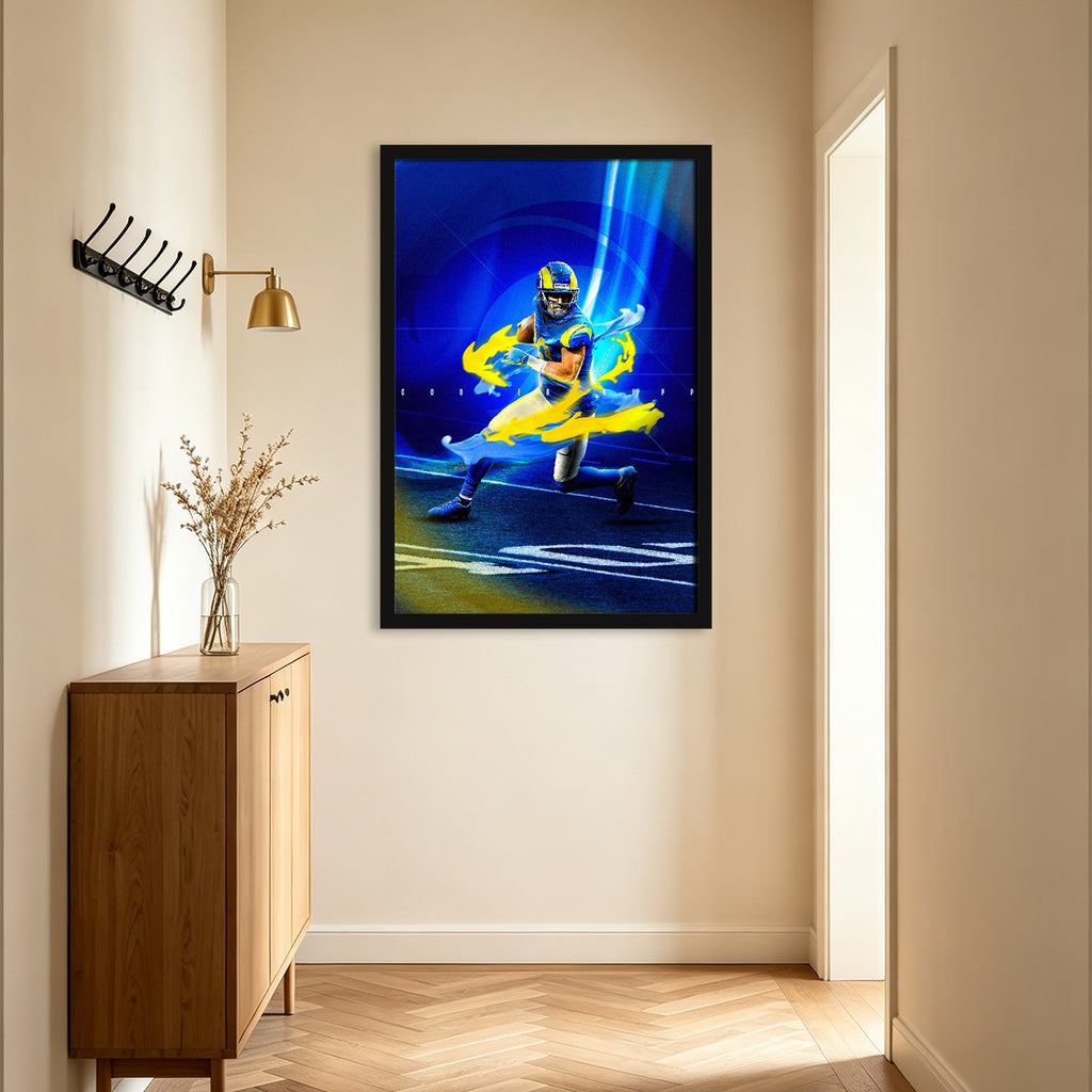 Cooper Kupp Sports Decoration Poster 3 Canvas Wall Art Poster Decor Gift