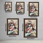 Chris Godwin Art Sports Decorative Poster School Dormitory 8 Canvas Wall Art Poster Decor Gift