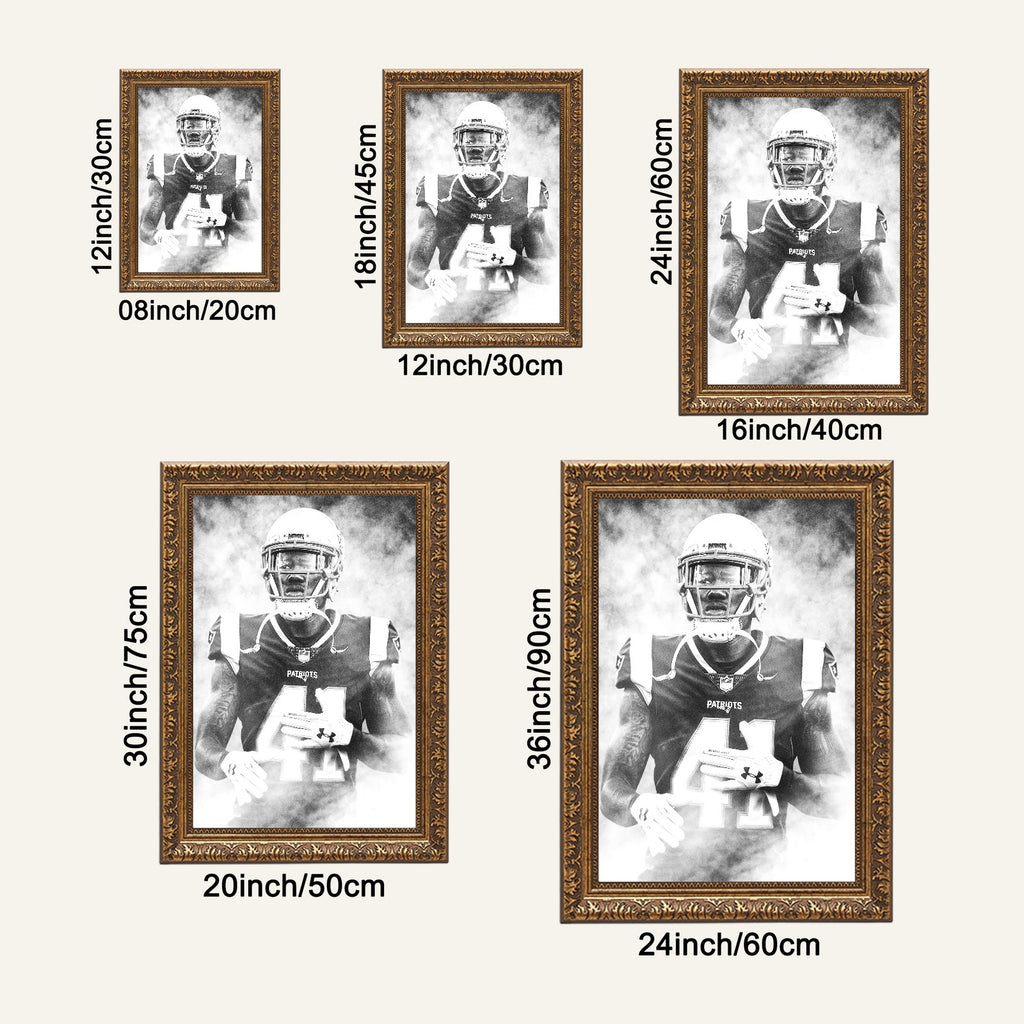 Cyrus Jones Art Sports Decorative Poster School Dormitory 6 Canvas Wall Art Poster Decor Gift