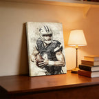 Dak Prescott Sports Celebrity Art Deco Poster 5 Canvas Wall Art Poster Decor Gift