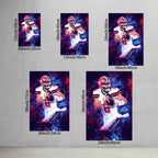 Baker Mayfield Sports Celebrity Art Deco Poster 1 Canvas Wall Art Poster Decor Gift