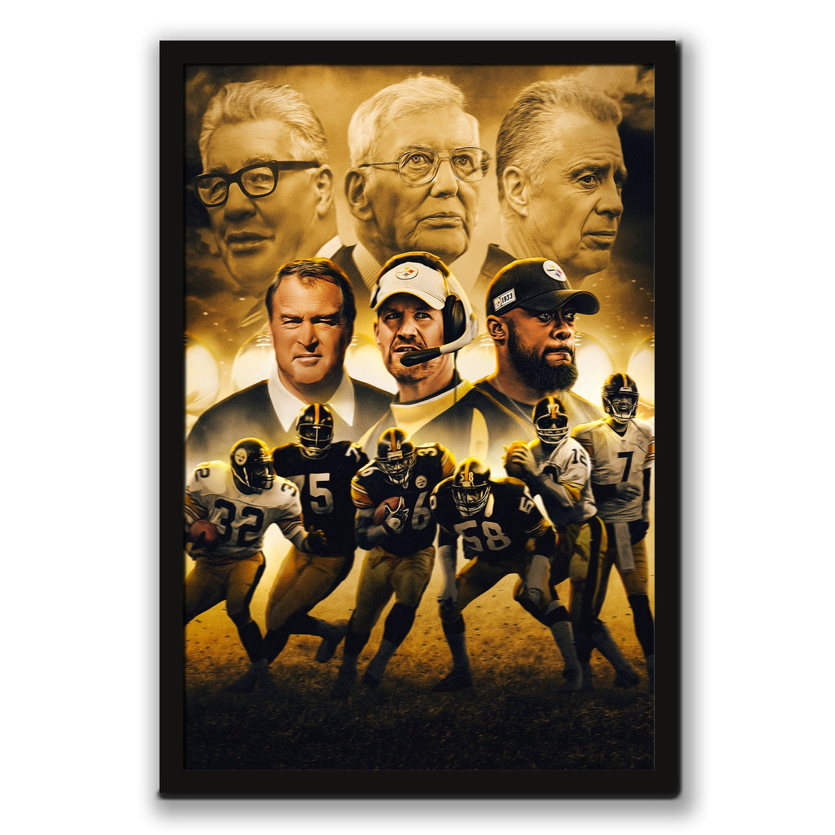 Ben Roethlisberger Art Sports Decorative Poster School Dormitory 0 Canvas Wall Art Poster Decor Gift