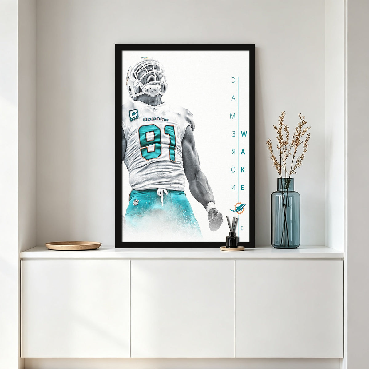 Cameron Wake Celebrity Sports Art Poster School Dining Room Decoration 0 Canvas Wall Art Poster Decor Gift