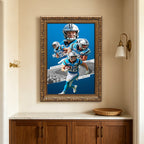 Christian McCaffrey Celebrity Sports Art Poster School Dining Room Decoration 0 Canvas Wall Art Poster Decor Gift