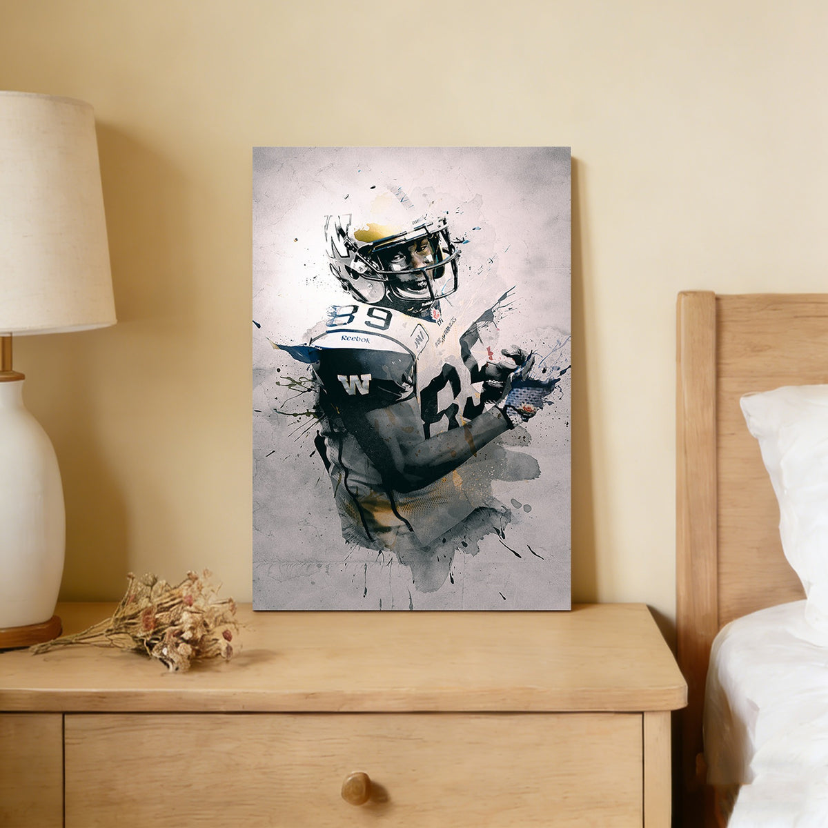 Clarence Denmark Art Sports Decorative Poster School Dormitory 7 Canvas Wall Art Poster Decor Gift