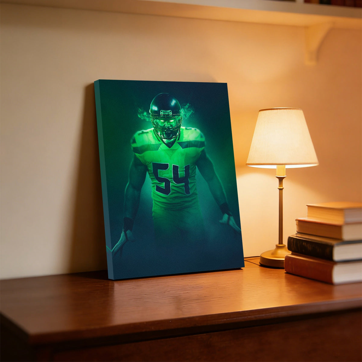 Bobby Wagner Art Sports Decorative Poster School Dormitory 6 Canvas Wall Art Poster Decor Gift