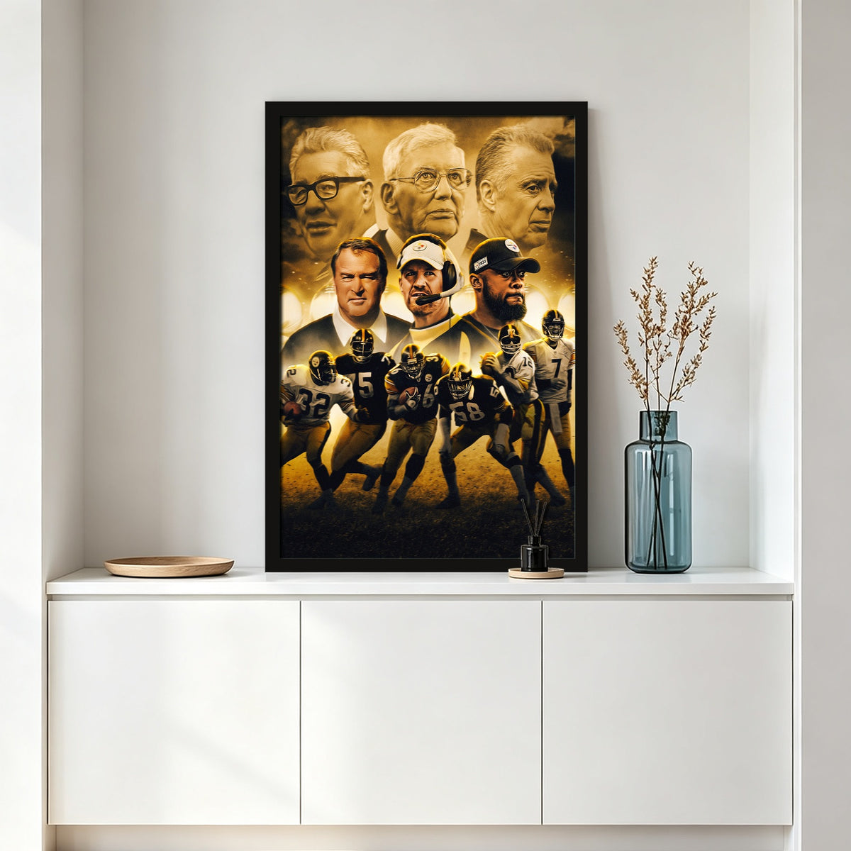 Ben Roethlisberger Art Sports Decorative Poster School Dormitory 0 Canvas Wall Art Poster Decor Gift