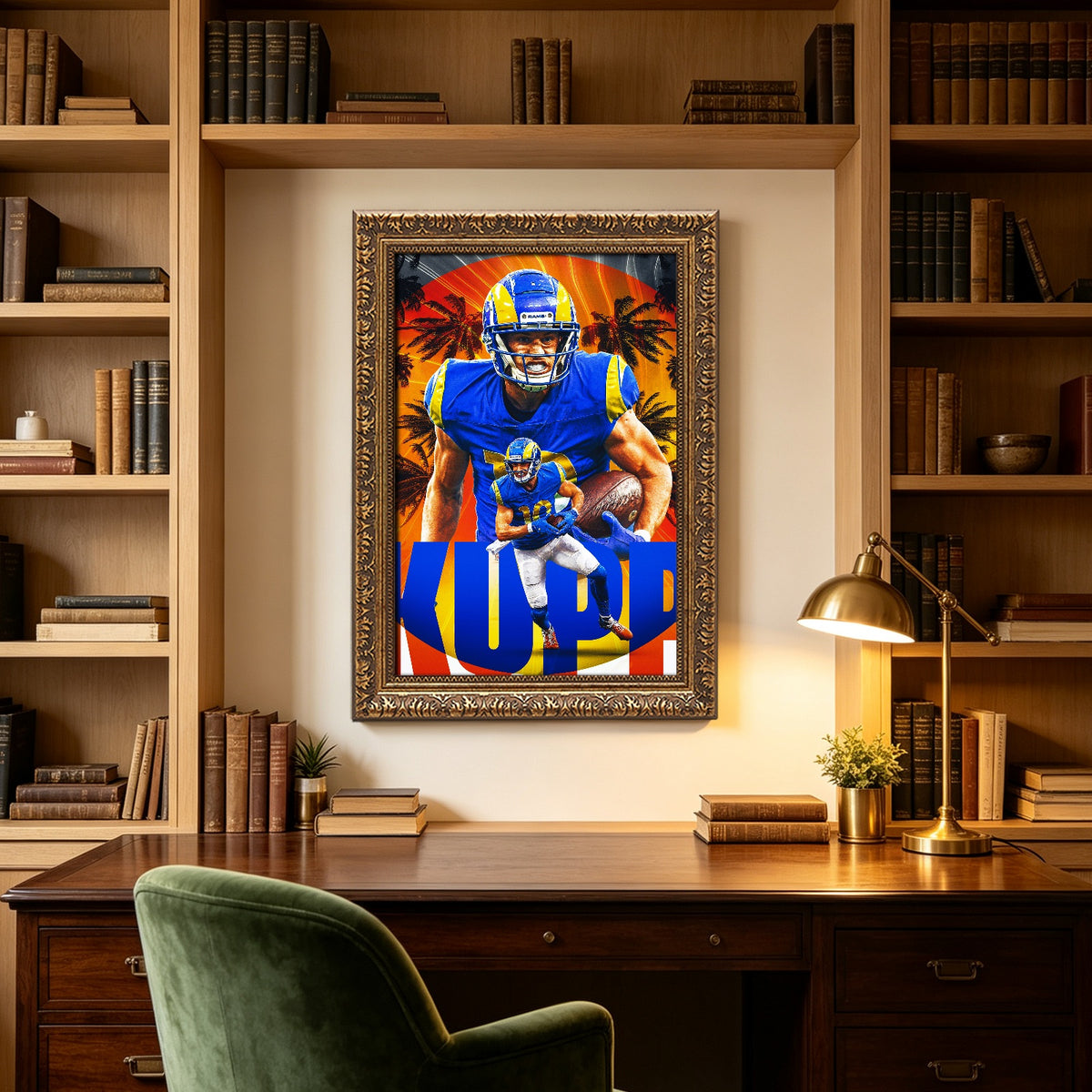 Cooper Kupp Sports Decoration Poster 1 Canvas Wall Art Poster Decor Gift