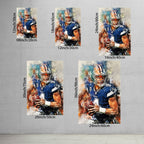 Dak Prescott Celebrity Sports Art Poster School Dining Room Decoration 2 Canvas Wall Art Poster Decor Gift