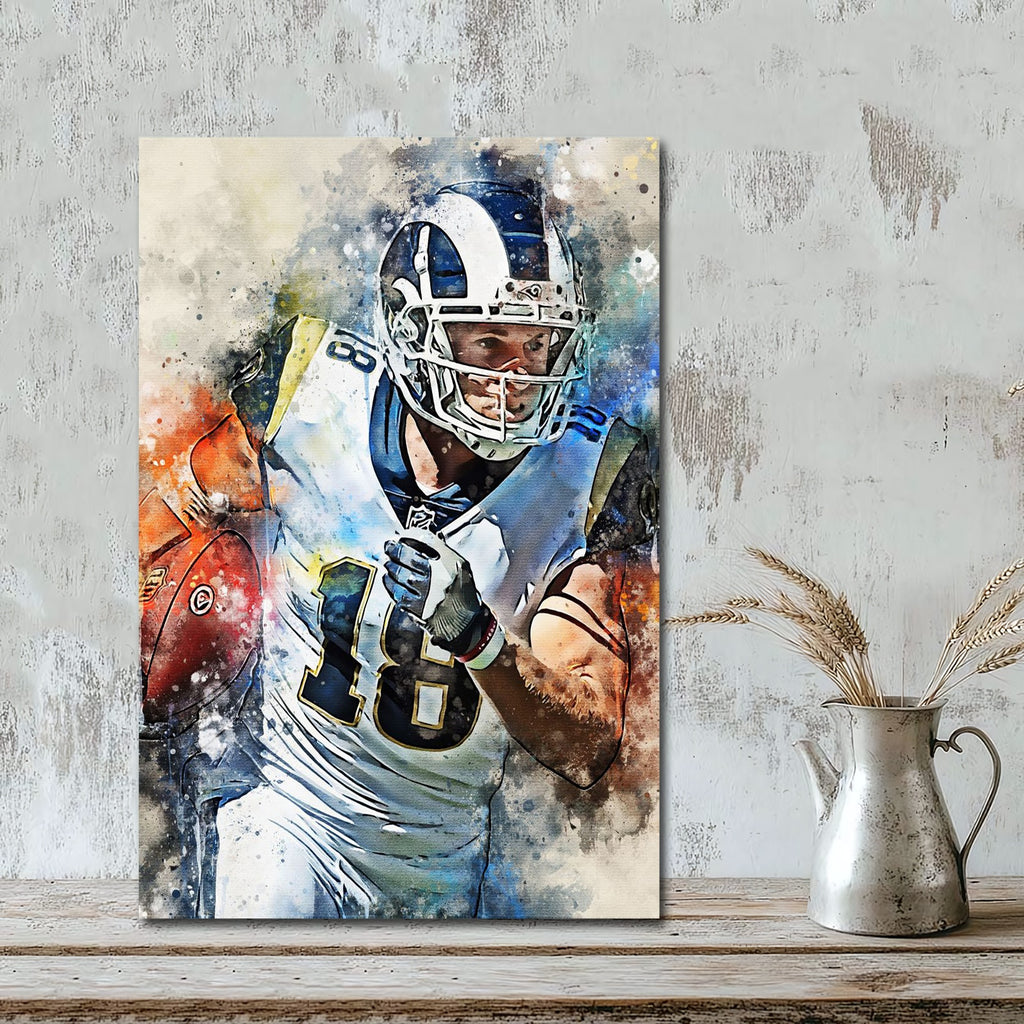 Cooper Kupp Celebrity Sports Art Poster School Dining Room Decoration 8 Canvas Wall Art Poster Decor Gift