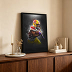Clyde Edwards Helaire Art Sports Decorative Poster School Dormitory 3 Canvas Wall Art Poster Decor Gift