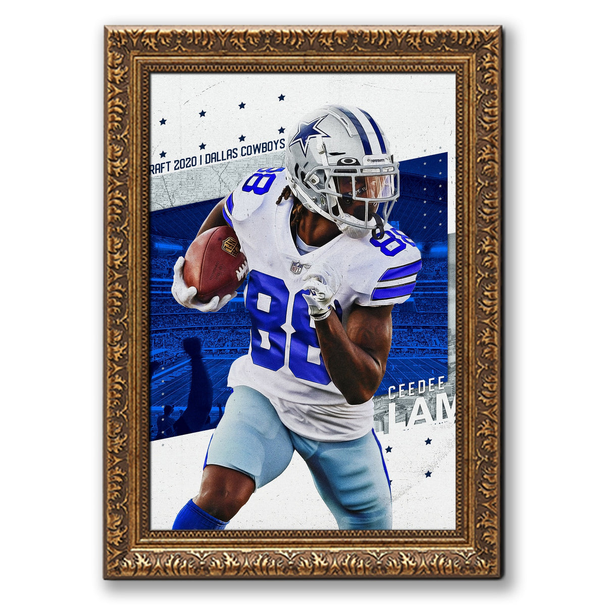 CeeDee Lamb Celebrity Sports Art Poster School Dining Room Decoration 8 Canvas Wall Art Poster Decor Gift