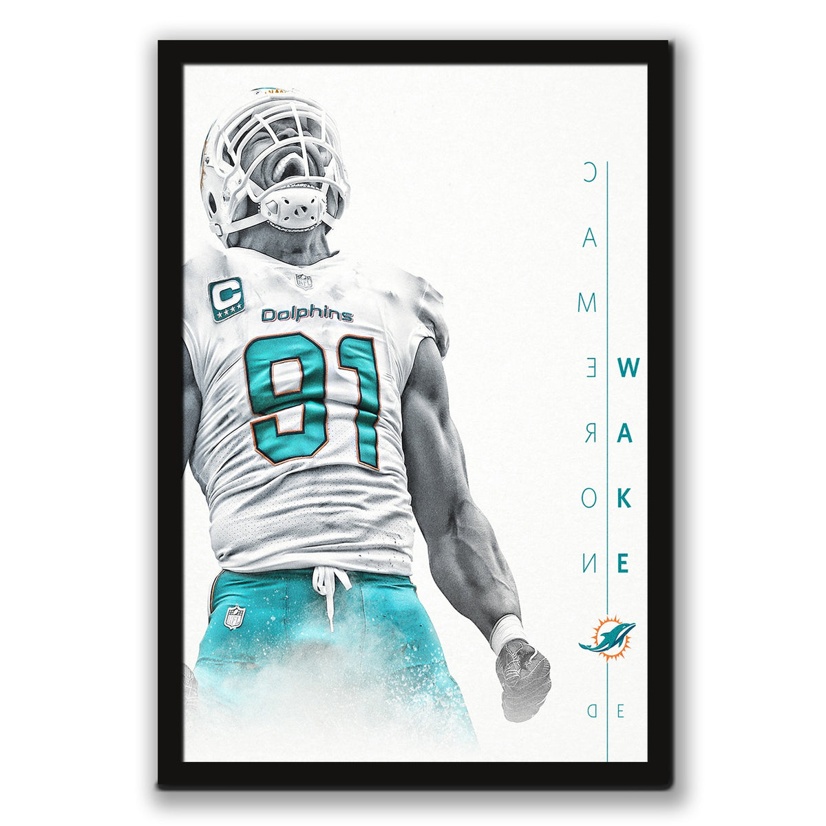 Cameron Wake Celebrity Sports Art Poster School Dining Room Decoration 0 Canvas Wall Art Poster Decor Gift