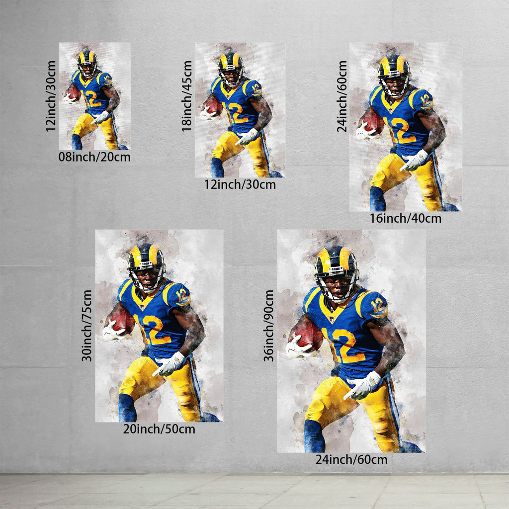 Brandin Cooks Celebrity Sports Art Poster School Dining Room Decoration 6 Canvas Wall Art Poster Decor Gift