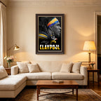 Chase Claypool Sports Celebrity Art Deco Poster 1 Canvas Wall Art Poster Decor Gift