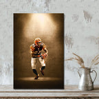 Chad Johnson Art Sports Decorative Poster School Dormitory 9 Canvas Wall Art Poster Decor Gift