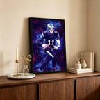 Carson Wentz Sports Celebrity Art Deco Poster 3 Canvas Wall Art Poster Decor Gift