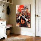 Baker Mayfield Celebrity Sports Art Poster School Dining Room Decoration 3 Canvas Wall Art Poster Decor Gift