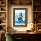 Cam Newton Sports Celebrity Art Deco Poster 4 Canvas Wall Art Poster Decor Gift