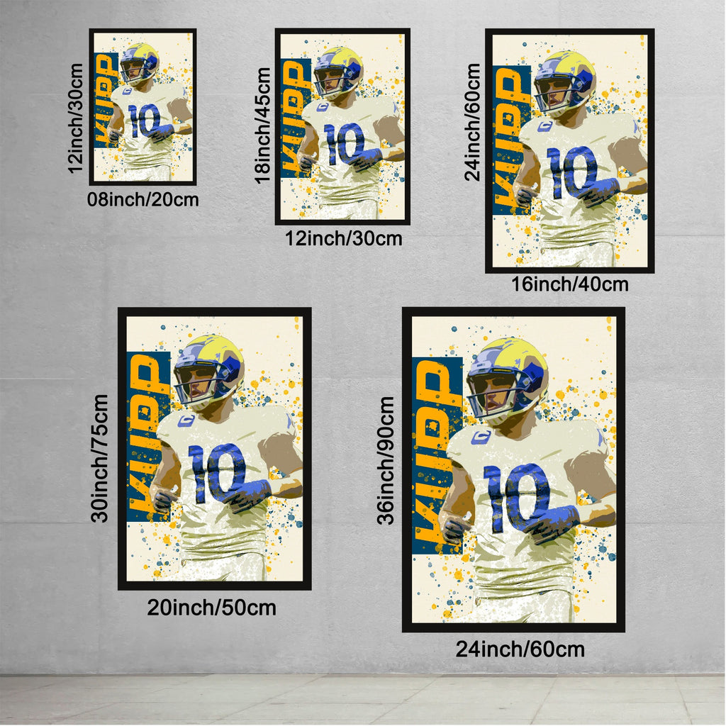 Cooper Kupp Sports Decoration Poster 5 Canvas Wall Art Poster Decor Gift