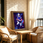 Dak Prescott Sports Celebrity Art Deco Poster 3 Canvas Wall Art Poster Decor Gift