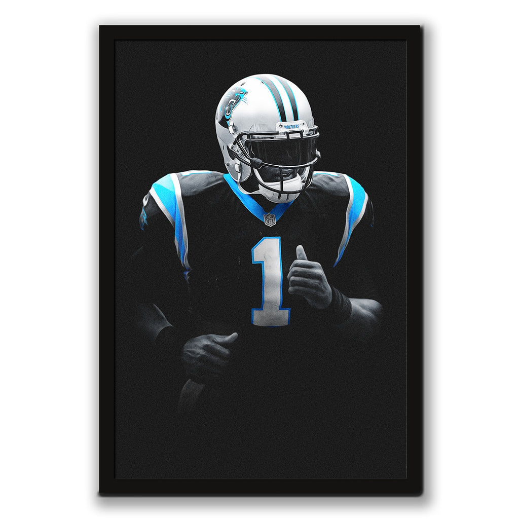 Cam Newton Art Sports Decorative Poster School Dormitory 3 Canvas Wall Art Poster Decor Gift
