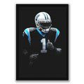 Cam Newton Art Sports Decorative Poster School Dormitory 3 Canvas Wall Art Poster Decor Gift
