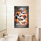 Baker Mayfield Sports Celebrity Art Deco Poster 10 Canvas Wall Art Poster Decor Gift