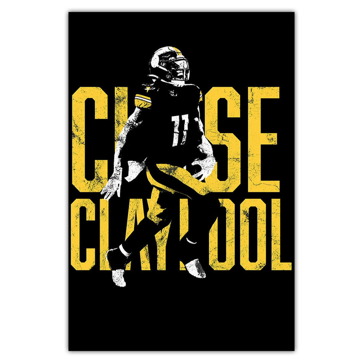 Chase Claypool Sports Celebrity Art Deco Poster 2 Canvas Wall Art Poster Decor Gift