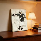 Carson Wentz Sports Celebrity Art Deco Poster 4 Canvas Wall Art Poster Decor Gift